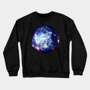 The Yin Yang Energy Swirl Crewneck Sweatshirt